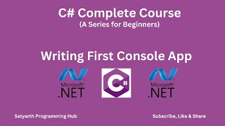 C# tutorial for beginner | First C# Console App | Lecture 04