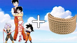 Dragonball super characters in rope 💕⭐💫 || Dragonball super || #goku #dbs #dragonball #dbz