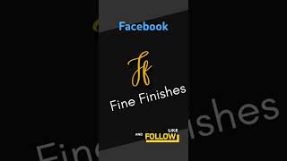 #FB #Follow us on Facebook! FINE FINISHES —} go follow🔹#abstract #modern #fauxfinish #art