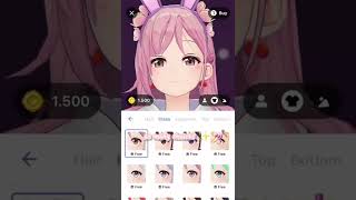 Become a VTuber with this New App #Shorts #techtok #anime #vtubing #vtuber #kawaii #animelife