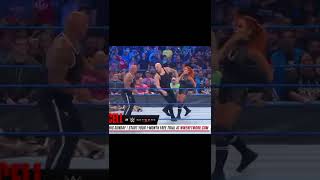 The rock and becky lynch full segment #shorts #youtubeshorts #trending #viral #wwe #therock #viral