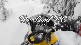 Three days in Rossland B.C.