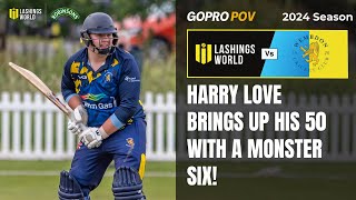 Harry Love Brings Up His 50 With A Six! - Lashings vs Wembdon 2024