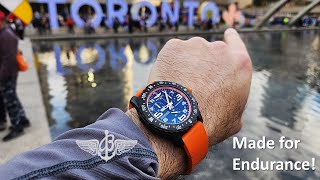 Testing my (BREITLING) Endurance at my First Toronto Marathon Event!