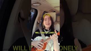 Billie Eilish Sings 'I Will' by 'The Beatles' | ClippingCo #shorts