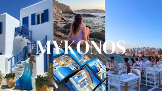 Mykonos VLOG | beach clubs, fav restaurants & villa tour!!!