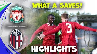 Liverpool v Bologna | UEFA Youth League | Highlights 02-10-2024