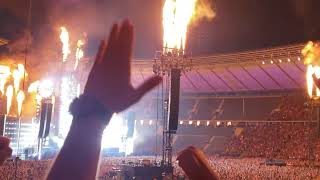 RAMMSTEIN play "Adieu" Berlin Night 3  July 18 2023 Final song.