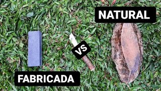 🔪 AFILAR cuchillo en  PIEDRA NATURAL vs  🔪 AFILAR cuchillo en  PIEDRA Fabricada | ¿Cuál  es MEJOR? 💎