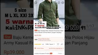 Kemeja cowok cuma lima puluh ribuan | link produk dikomentar