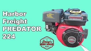 Harbor Freight Predator 224: Minibike Build E1