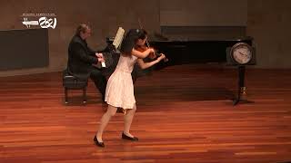 Shannon Ma performs Mozart's Violin Sonata in G Major, K. 301, Allegro con spirito and Allegro