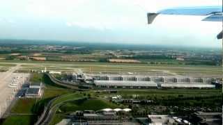 Lufthansa Flug LH2050 München nach Berlin-Tegel Airbus A320-200 D-AIPA 03.08.12