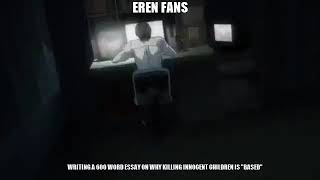 Attack on titan fans be like... (manga spoilers)