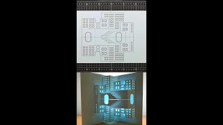 3D Building Reflection Card｜Pop Up Card｜Kirigami｜Paper Art｜Origami｜建築倒影彈出卡片 #shorts