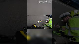 Oh no!👮‍♂️🫷Video on channel👀 #bike #motorcycle #bikelife #police #pulledover