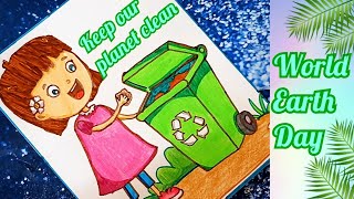 Clean India Green India drawing🌍Swachh Bharat Abhiyan poster✨️cleanliness day poster