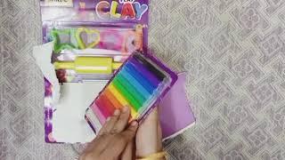 Polymer clay unboxing/ Play clay/ Clay craft