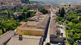 San Gimignano by drone