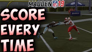 The BEST red zone offense in solos | Madden 19 Solo Battles