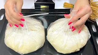 An incredible trick from an old baker ❗️ put the dough in a plastic bag and put it in the oven ❗️