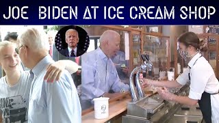 President Joe Biden  At Ice cream Shop |Met with Peoples at Public place|Video Viral