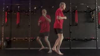 Introduction Montage from Aaron Baun Sifu's Skipping Footwork Course