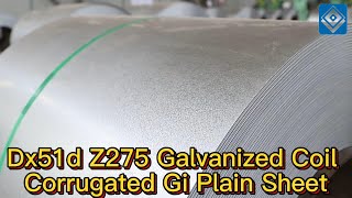 Dx51d Z275 Galvanized Coil Corrugated Gi Sheet