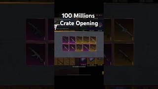 100 Millions Crate Opening - Metro Royale #metroroyale #метророяль #pubgmobile