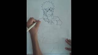 Namikaze  Minato drawing from naruto #anime #drawing #naruto #art