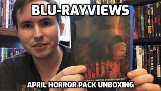 Blu-Rayviews: April Horror Pack Unboxing