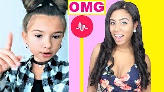 REACTING TO MY FAN SUBSCRIBERS MUSICAL.LY VIDEOS