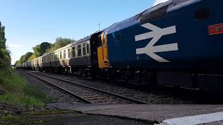 Gbrf charity tour ft 50006/011/73141/107 passing Bilbrook 23 Sept 2018