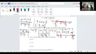 Equations and Inequalities Test Review Part 2 Video