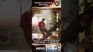 Johnny Cage 50% hype combo – Mortal Kombat 1