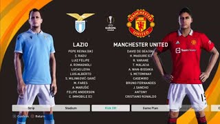 UEFA EUROPA LEAGUE FINAL  [ LAZIO VS  MANCHESTER UTD ] gameplay