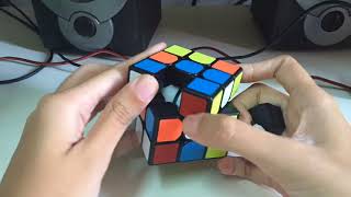 How to assemble the last piece(rubik's cube)