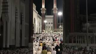 Taraweeh In Haram #lifeofmakkah #اكسبلور #mecca #kaaba #beautiful #ramadan #taraweeh #explore