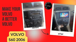 Volvo S60 2006 Kenwood Multimedia Apple CarPlay AndroidAuto