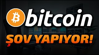 Bitcoin ŞOV YAPIYOR! Altcoinler Yükselecek mi? BTC de Çok Önemli Sinyaller