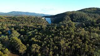 Cotter Dam | Things to do in Canberra Australia | Aerial View |