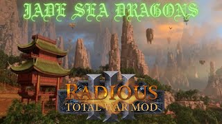 Total War Warhammer 3 (Radious Mod, Jade Sea Dragons unit's performance)