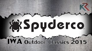 IWA 2015 Spyderco new products