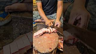 Amazing Rohu Fish Cutting Skills In Bangladesh Fish Market By Expert Cutter #shorts