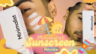 Minimalist Broad Spectrum SPF 50, PA++++ review / comparison with my other favourite’s