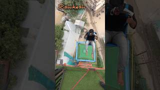 Reverse Bungee ! Bungee Jumping shorts video #bungeejumping #adventure