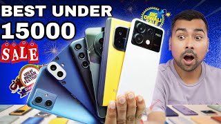 Top 5 Best Phone Under 15000 ⚡ Flipkart Big Diwali Sale & Amazon GIF Sale 2024