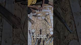 Carving work by Star Enterprises. #engravingwood #engraving #shorts #short #wooden #furniture #yt