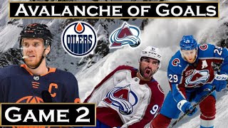 Colorado Avalanche in Command of the Edmonton Oilers After Game 2 NHL Playoffs