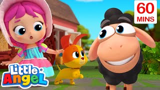 Jill and Bingo's Silly Sheep Adventure | Little Angel | Moonbug Kids - Cartoons & Toys